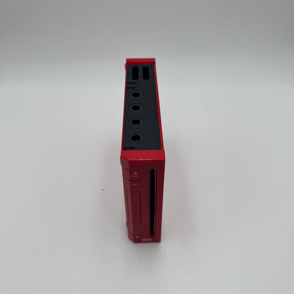 Nintendo Wii Limited Edition Red (RVL-001) Video Game System ONLY- Tested/Working