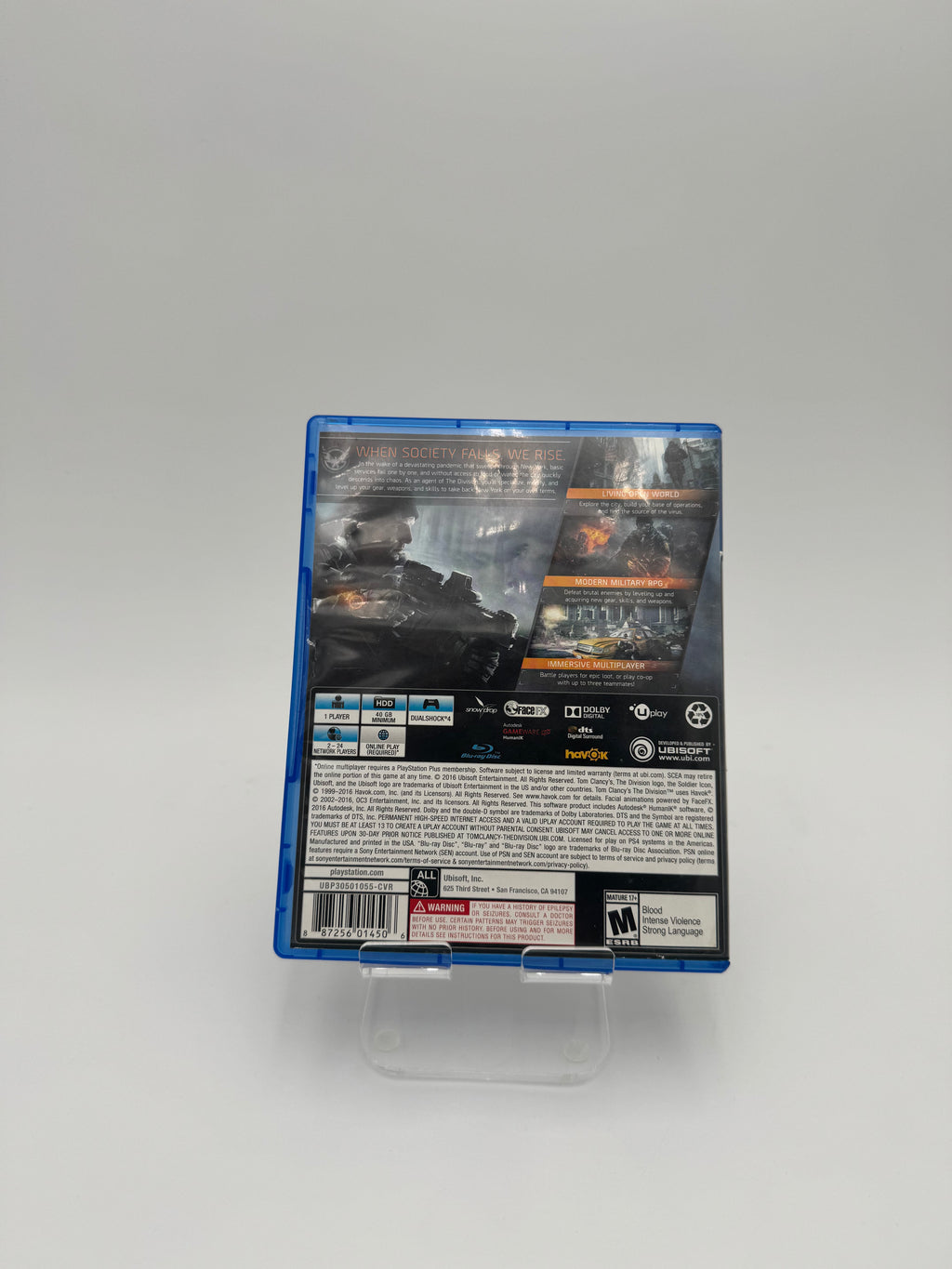 Tom Clancy's The Division - PlayStation 4 Video Game