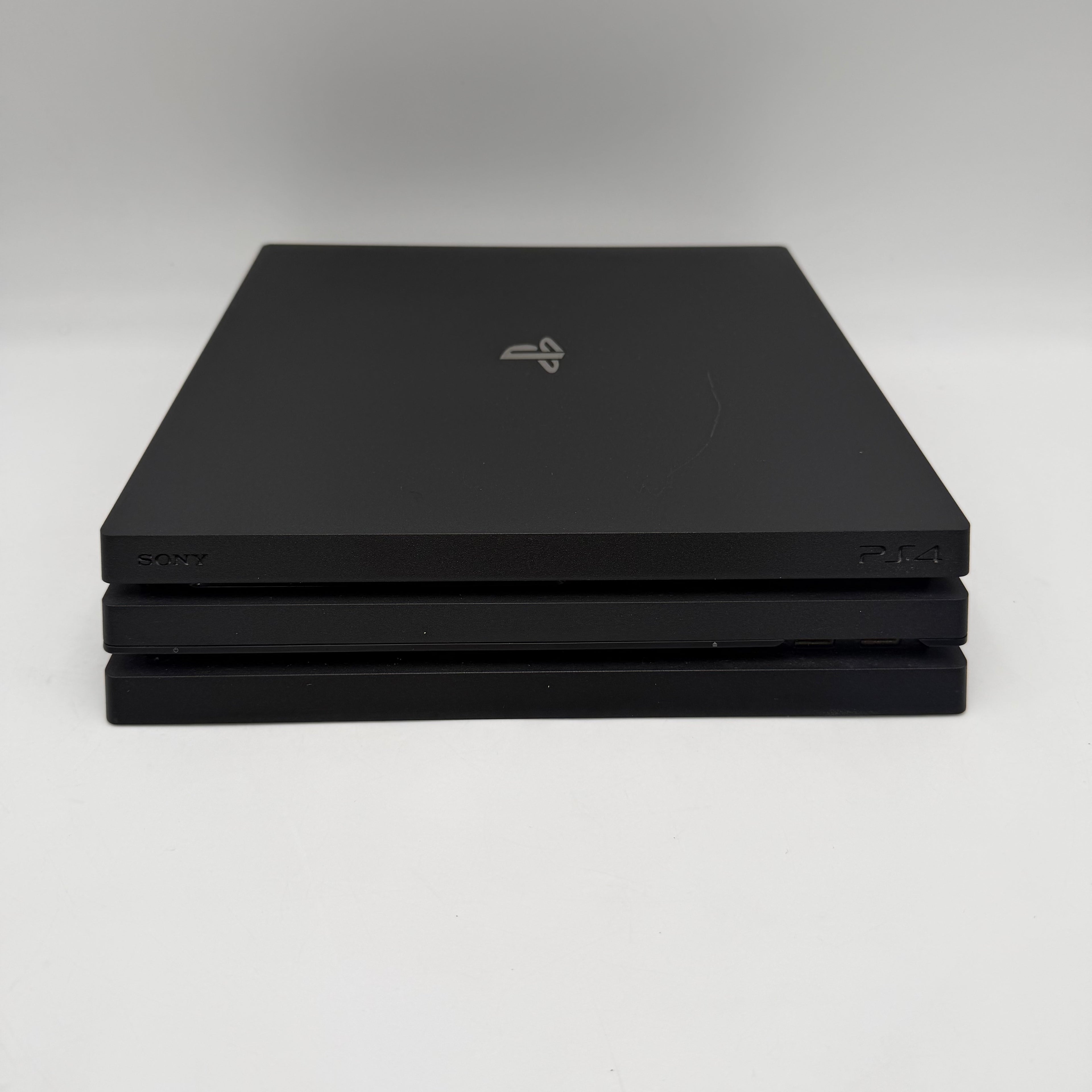Sony PlayStation 4 Pro PS4 1TB Black Console CUH-7215B With 2 Controllers and Cables