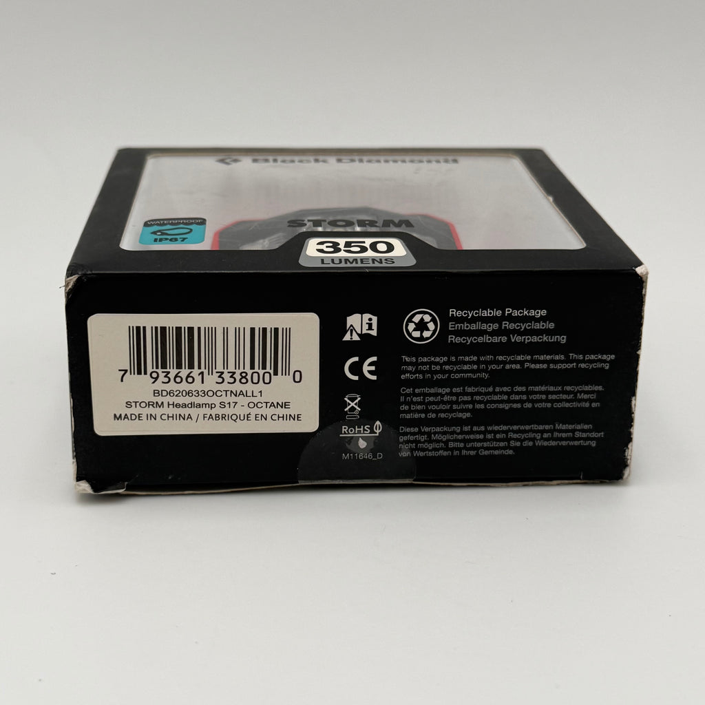 Black Diamond Storm 350 Lumen Headlamp Red - New In Box
