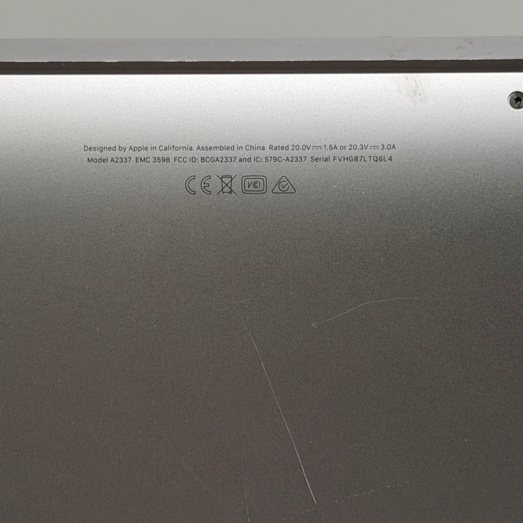 Apple MacBook Air 13" M1 A2337 2020 Silver Used - A