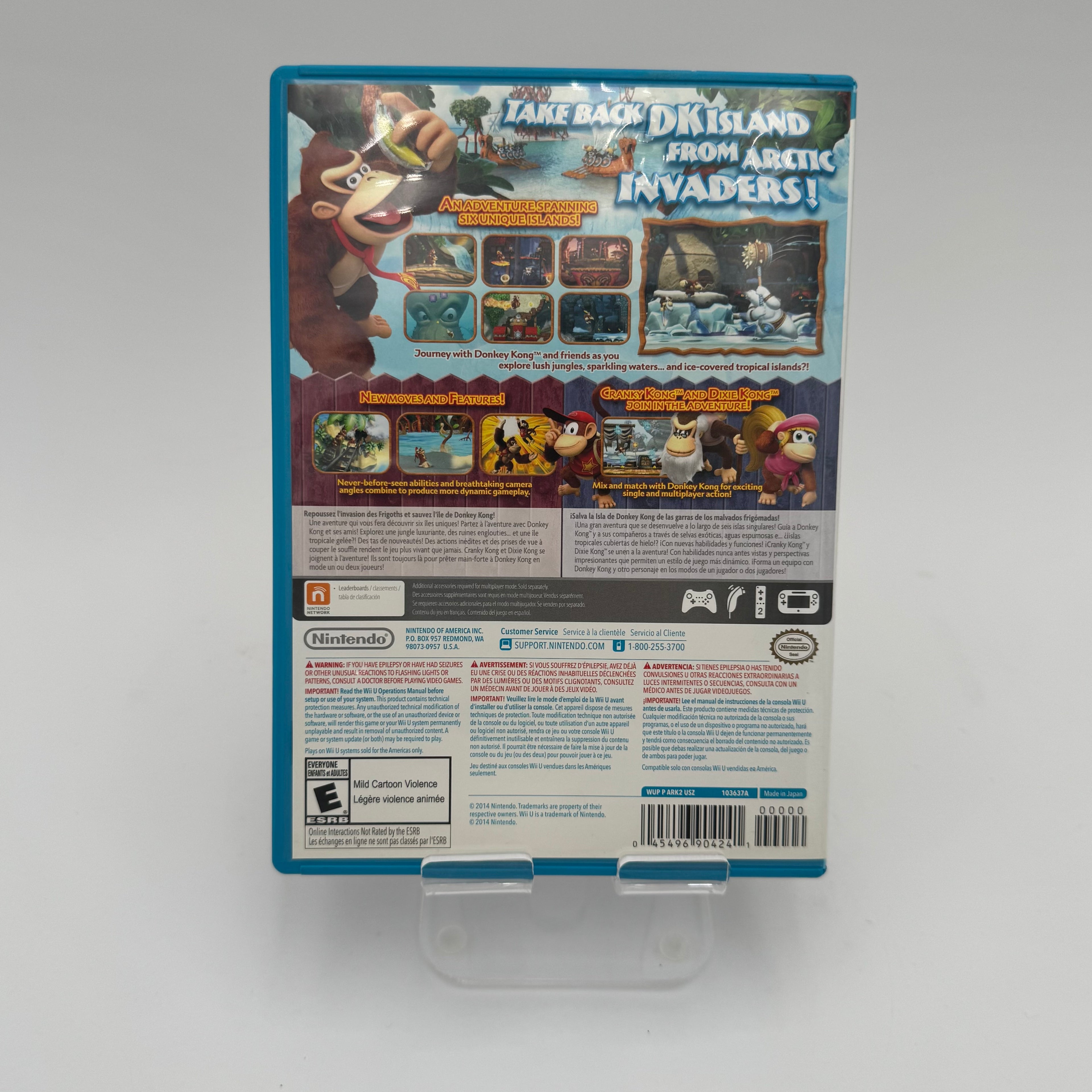 Donkey Kong Country: Tropical Freeze - Wii U - Used - Tested