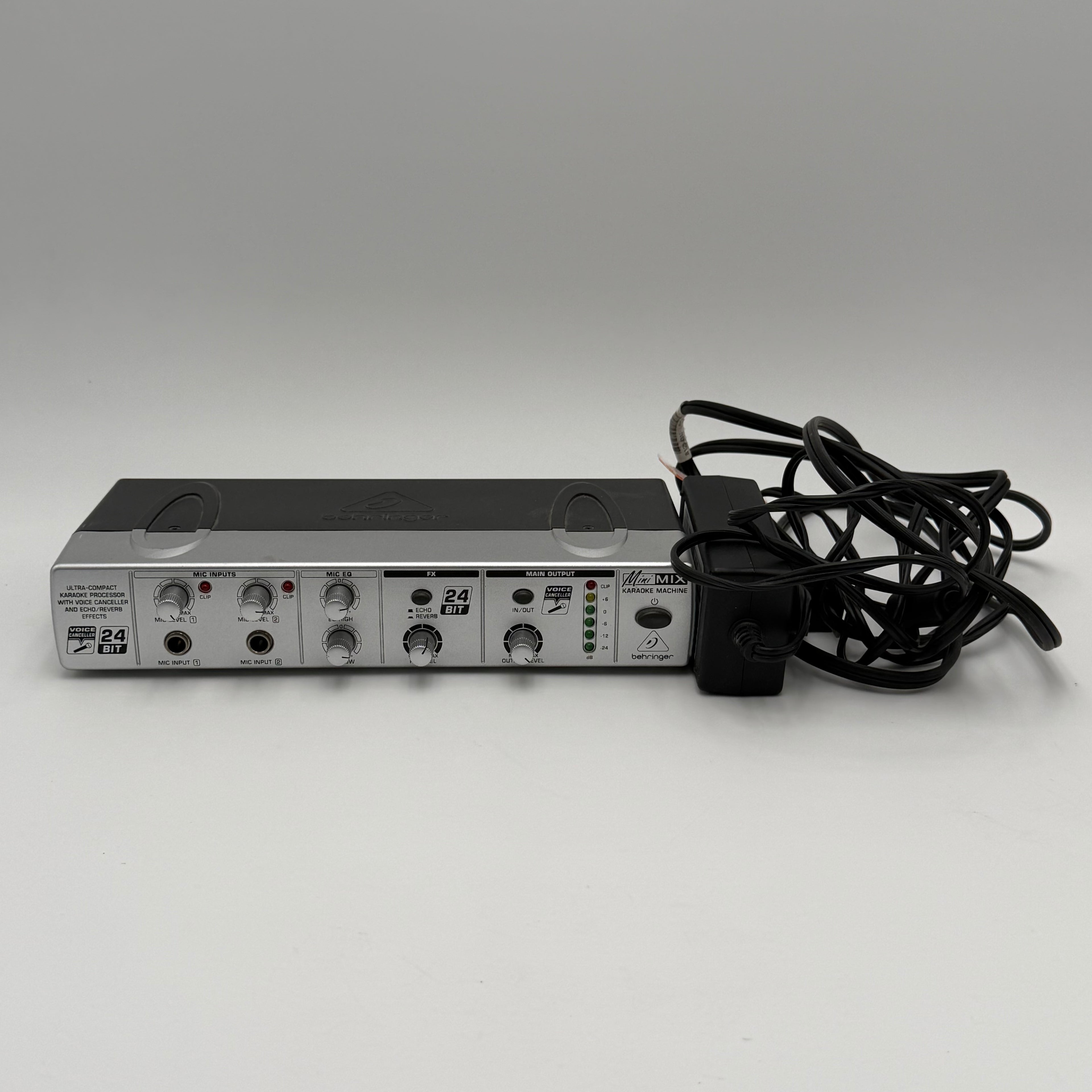 Behringer Minimix Mix800 Ultra-Compact Karaoke Machine w/ Power Cord Used Tested