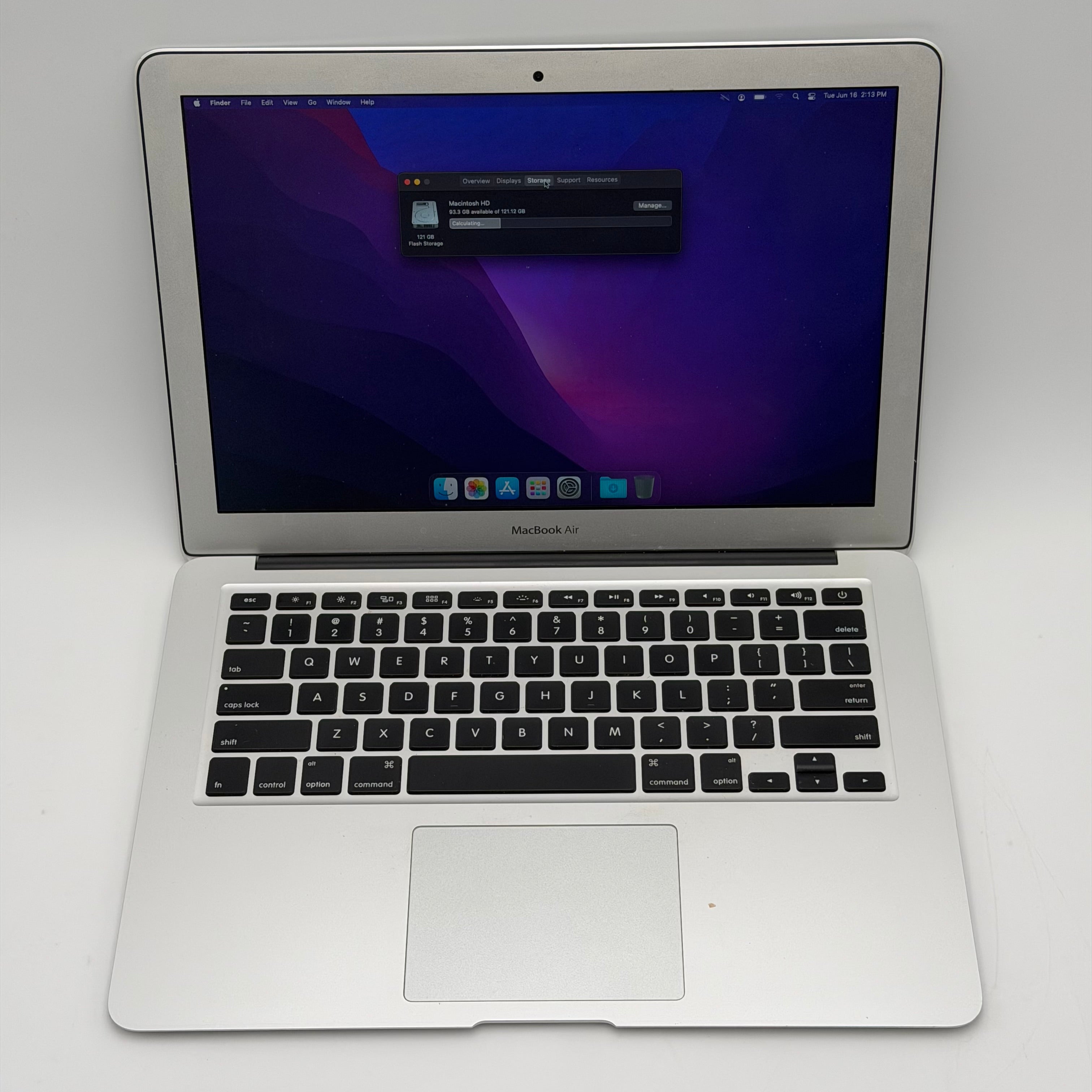Apple MacBook Air 13" A1466 2017 13-inch 8GB RAM 128GB SSD Silver