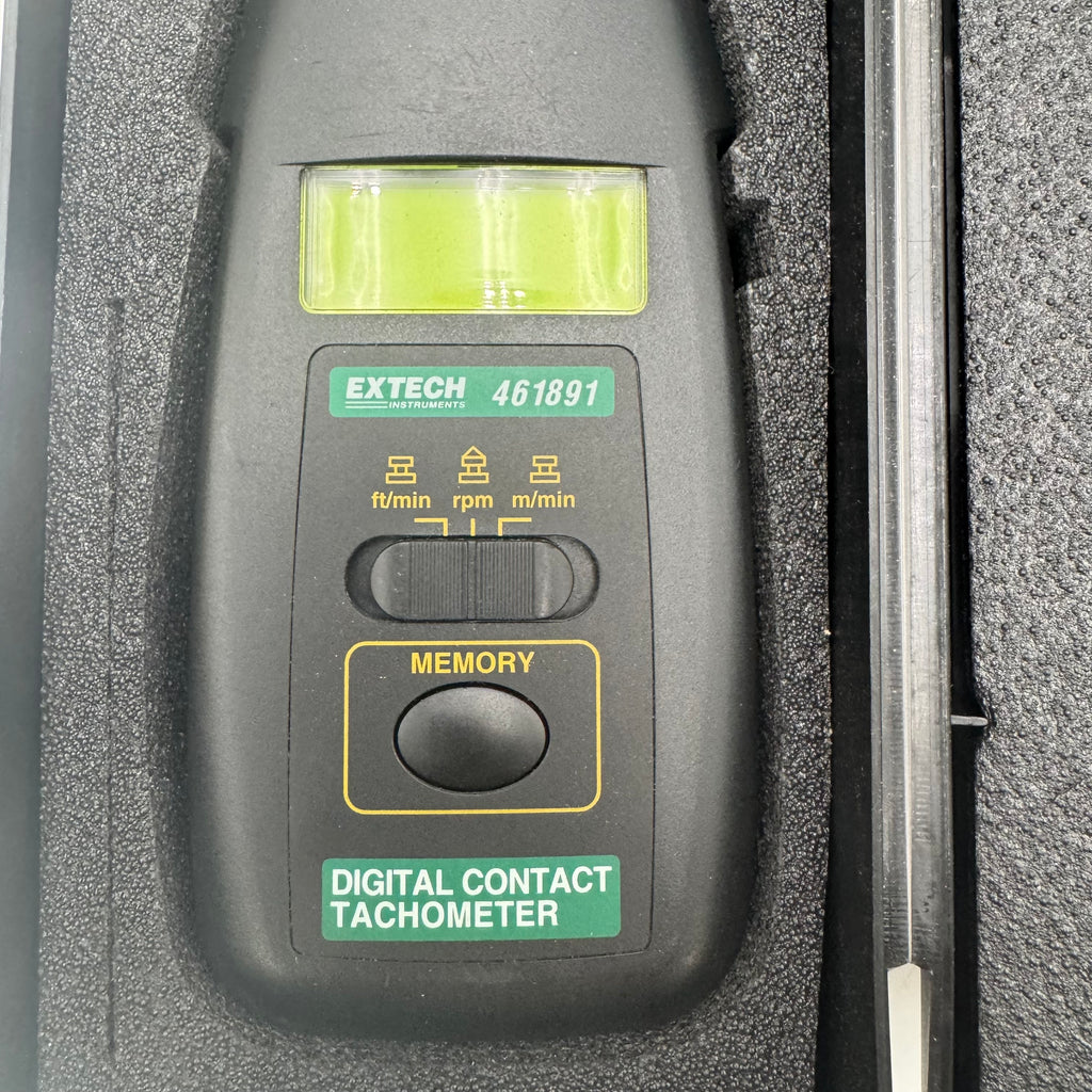 Extech 461891 Digital Contact Tachometer - Great Condition