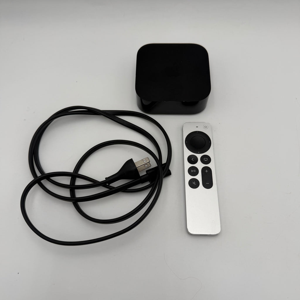 Apple TV 3rd Gen 4K A2843 Media Streamer - Used A Black