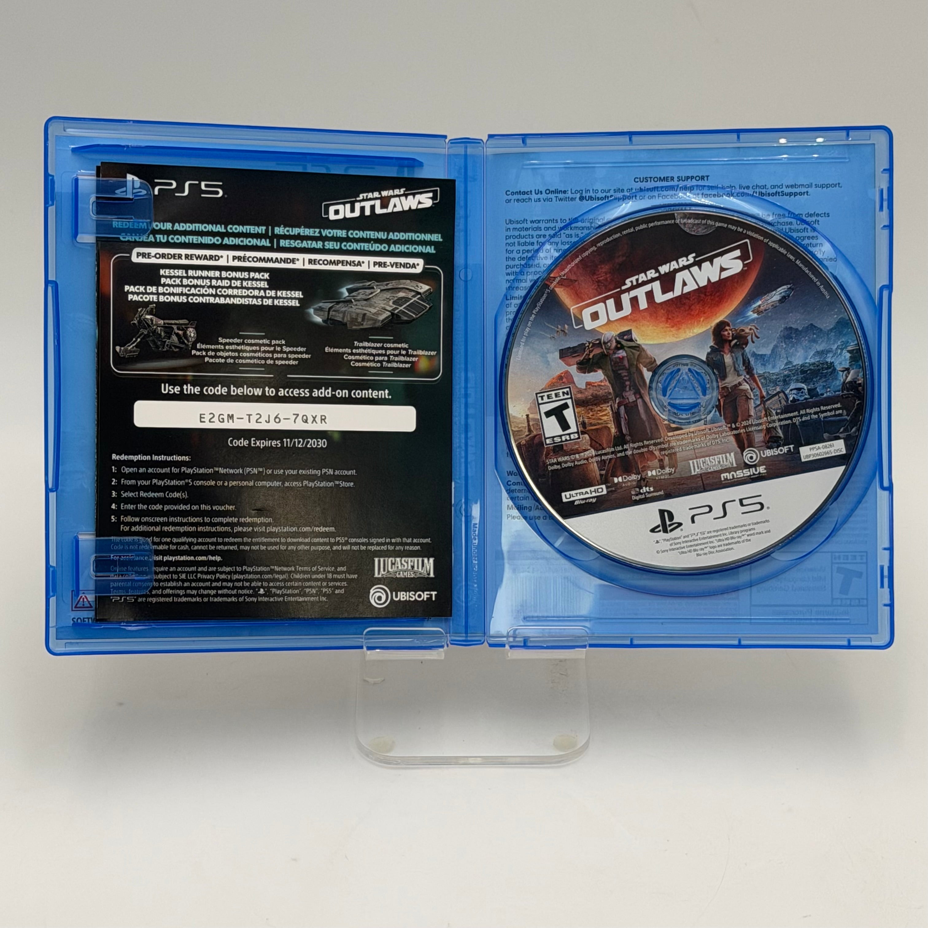 Star Wars Outlaws Playstation 5 Game