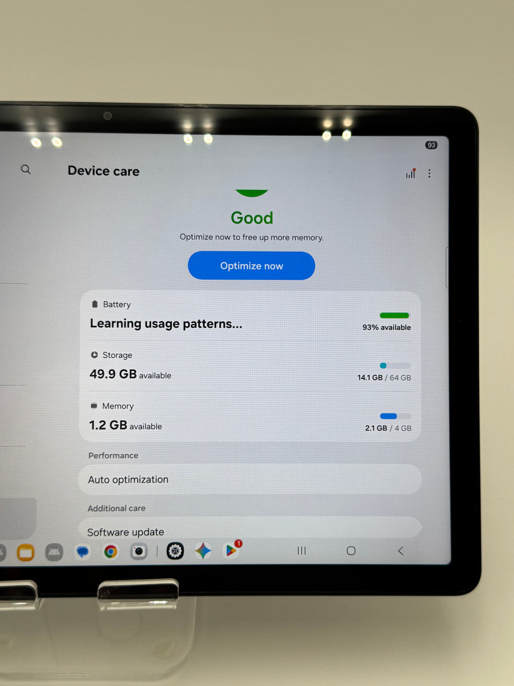 Samsung Galaxy Tab A9+ SM-X210 2024 11" 64GB Wi-Fi Only 6E 13MP Navy Blue
