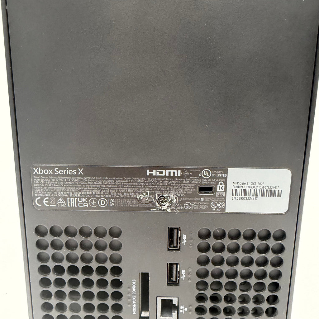 Microsoft Xbox Series X 2020 1TB Black Console - HDMI Port - Boots No Video