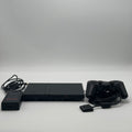 Broken Sony PlayStation 2 Slim (SCPH-75001) w/Power Cord Unreadable Disc