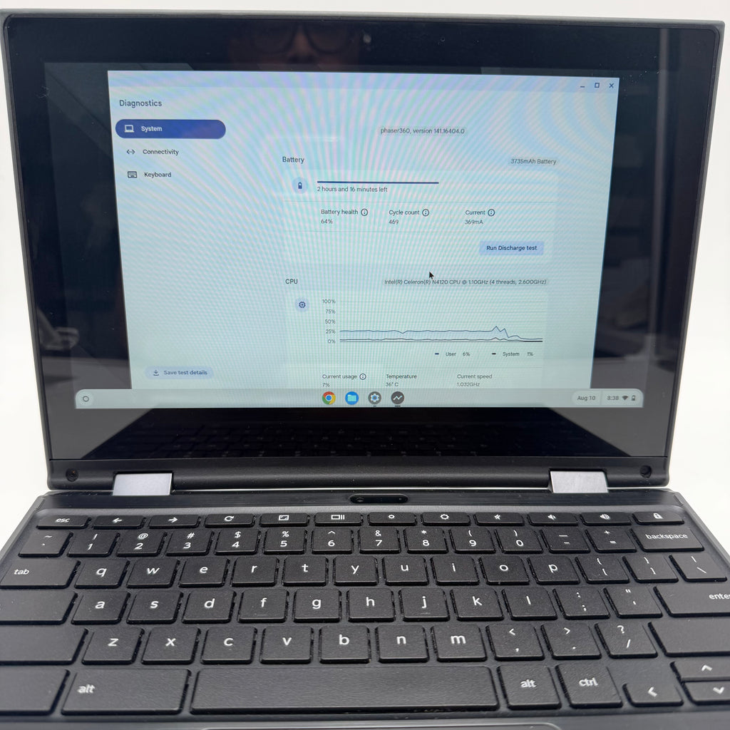 Lenovo 500e Gen 2 Chromebook Laptop - Black