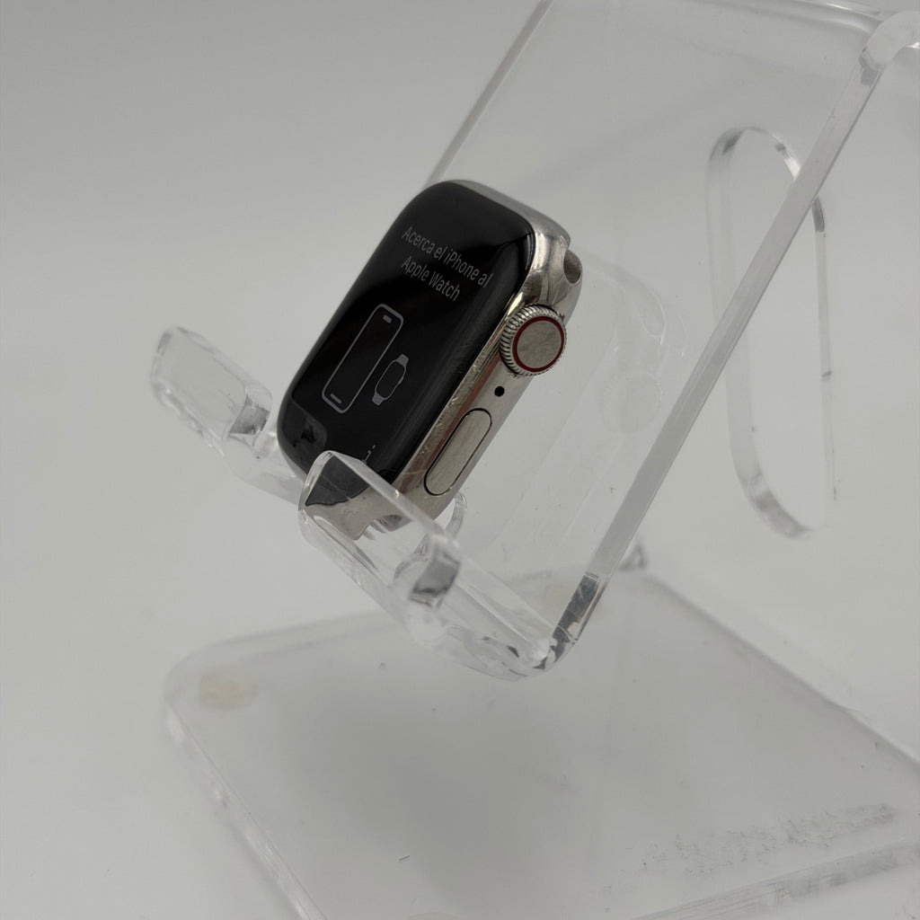 Apple Watch Series 8 Cellular A2772 41mm Stainless Steel Smart Watch