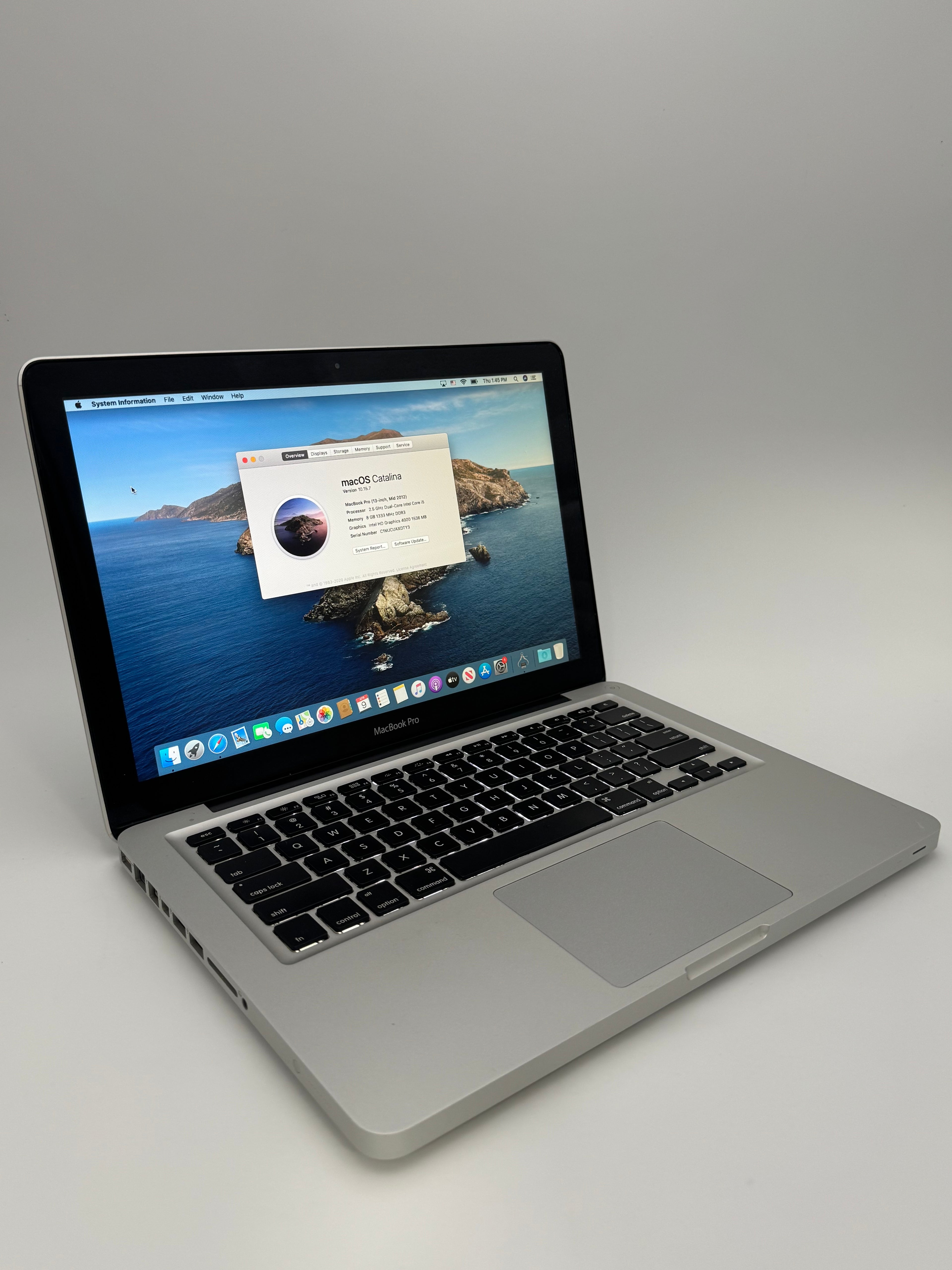 Apple MacBook Pro 13" A1278 2012 8GB 1TB Silver