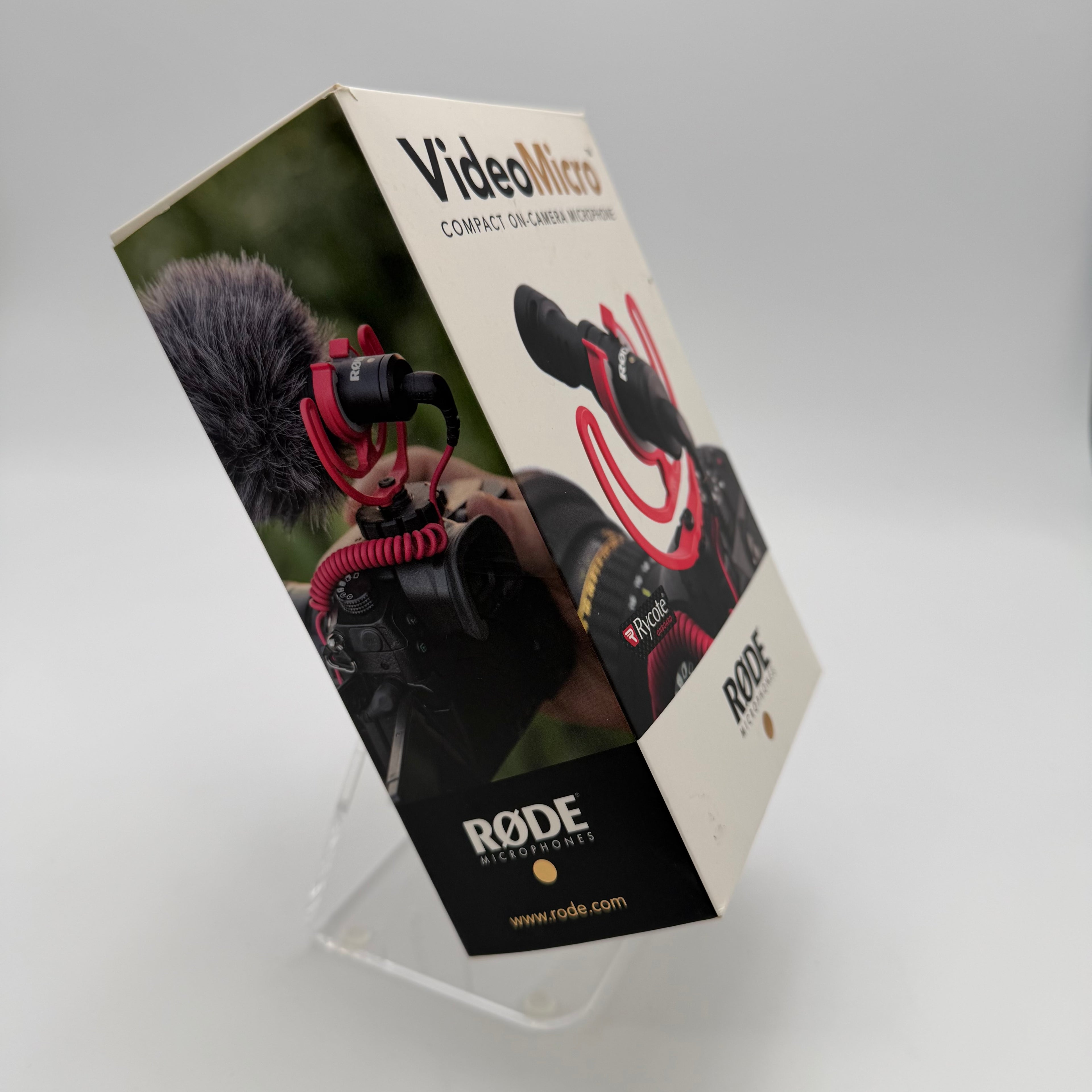 Rode Microphone videomicro compact mount on-camara microphone