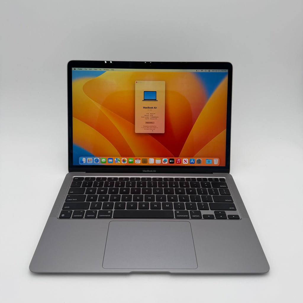 Apple MacBook Air 13" M1 A2337 2020 Space Gray 8GB RAM 128GB SSD