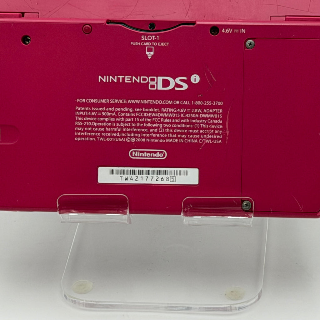 Nintendo DSi (TWL-001) 2008 Handheld Game System - Pink