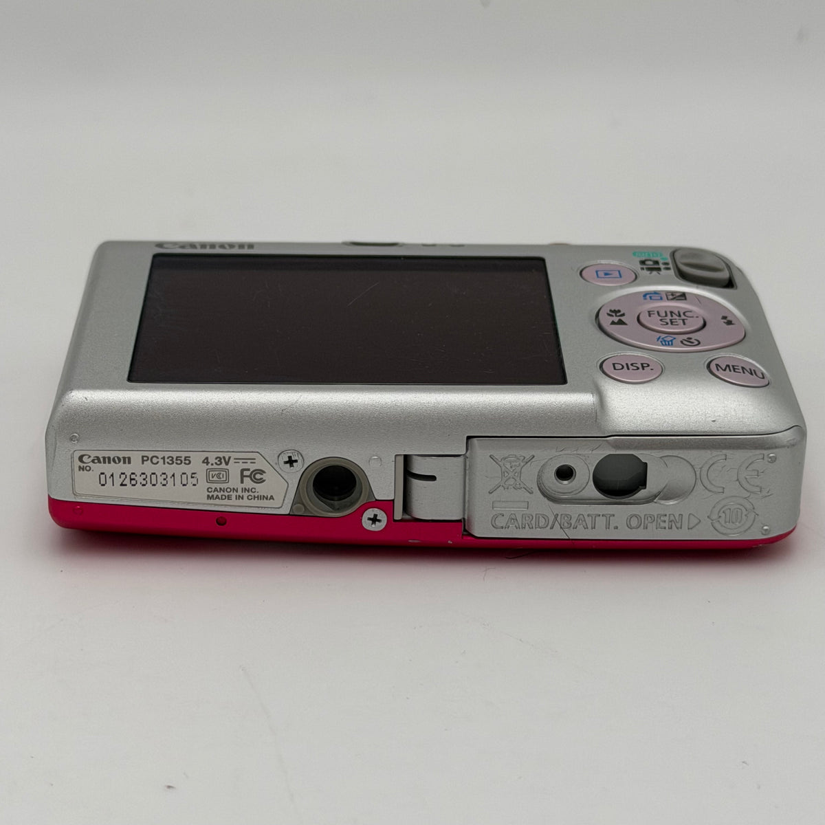 Canon PowerShot SD1200 IS Digital Camera Pink