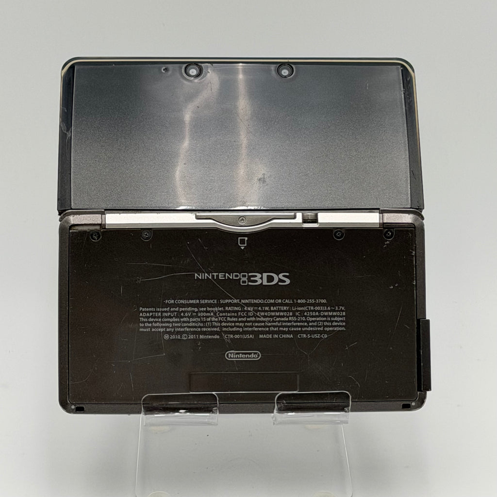 Nintendo 3DS CTR-001 2011 Black Video Game System - Broken