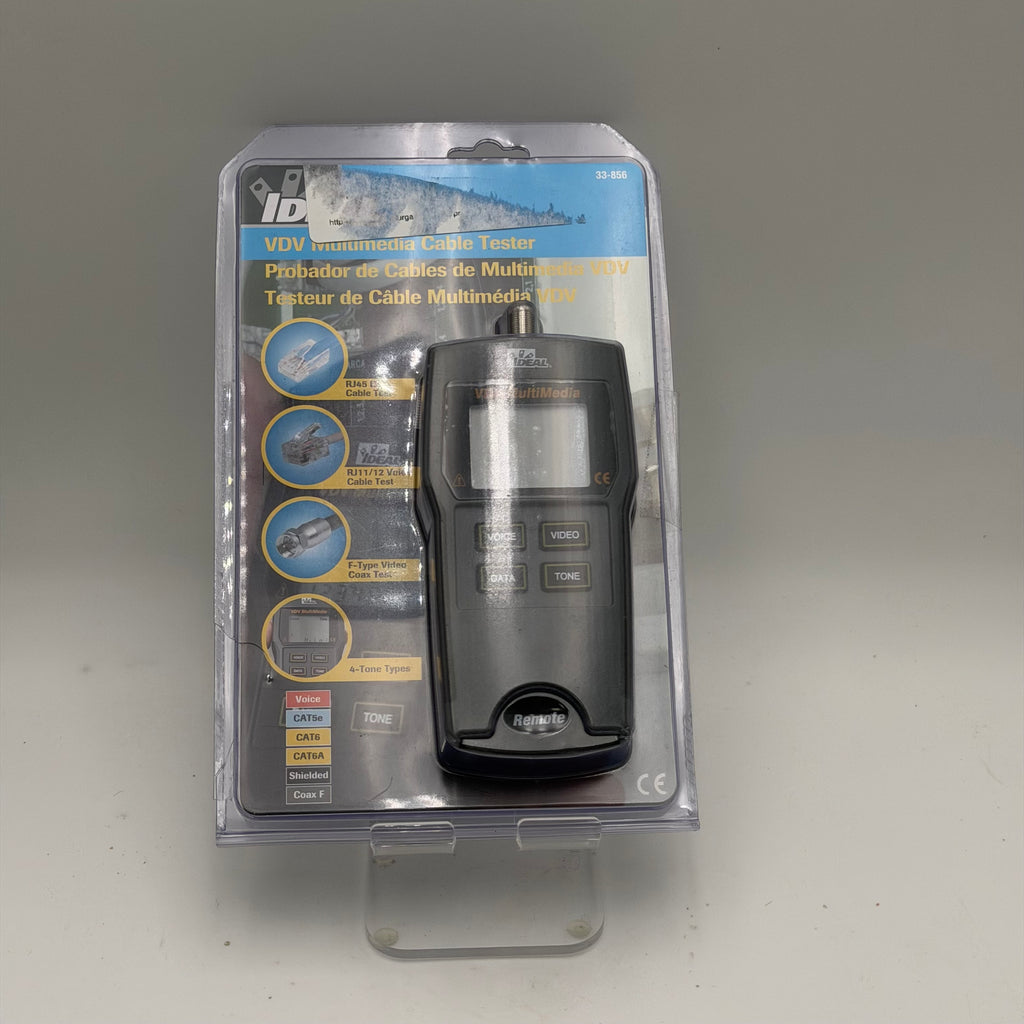 IDEAL VDV Multimedia Cable Tester Black New In Box