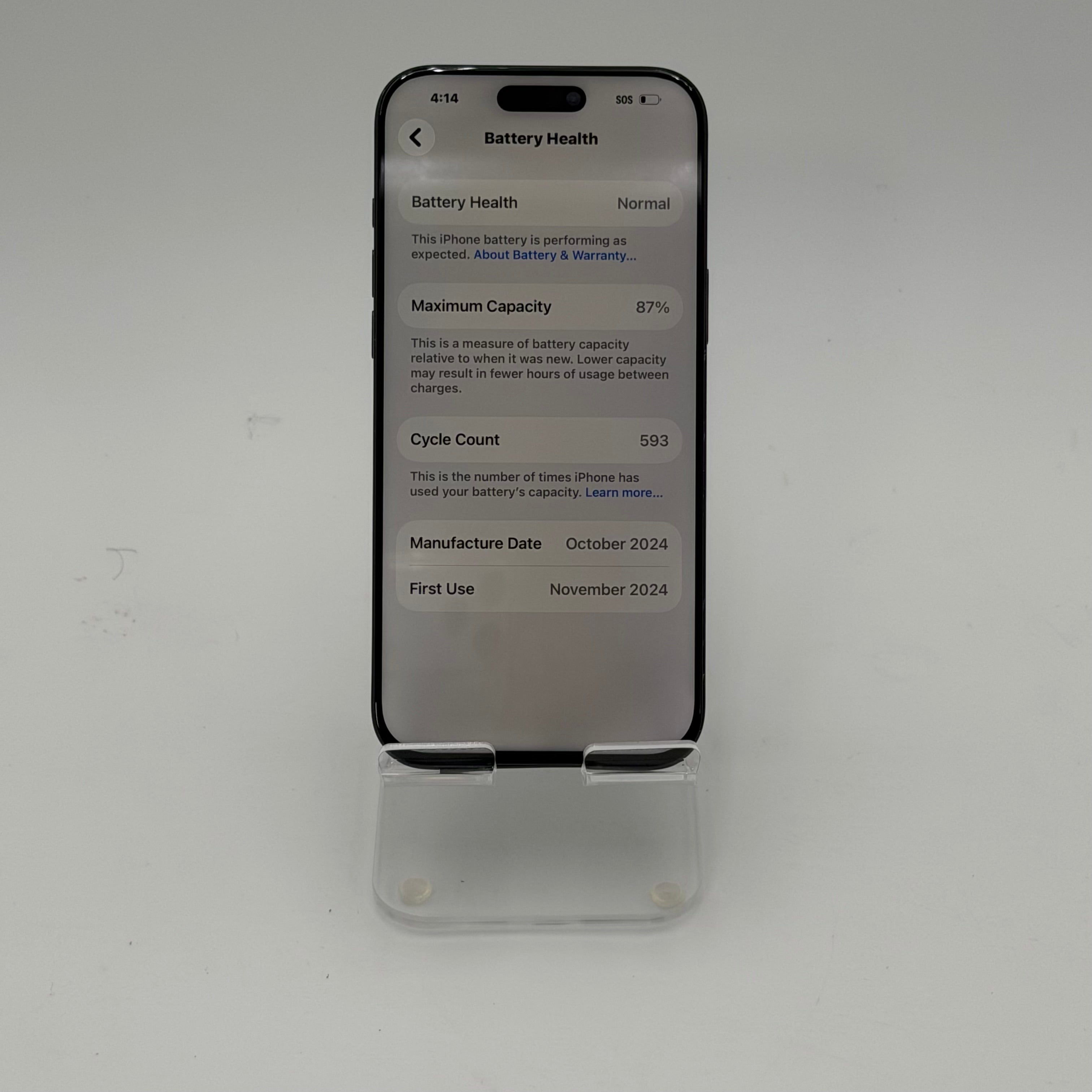 Apple iPhone 16 Pro Max - 256 GB - Black Titanium (Unlocked)