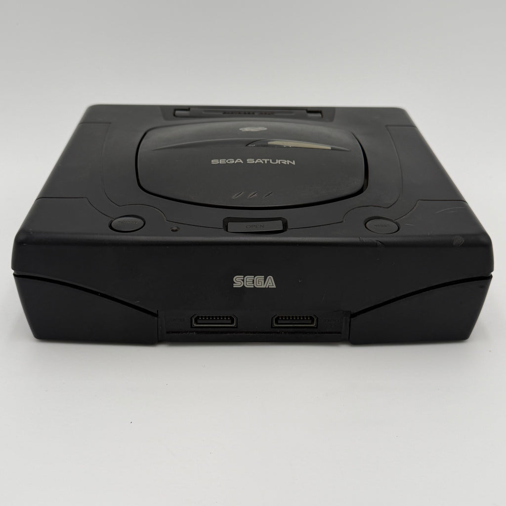 Sega Saturn 1994 Video Game Console - Black, Broken, For Parts