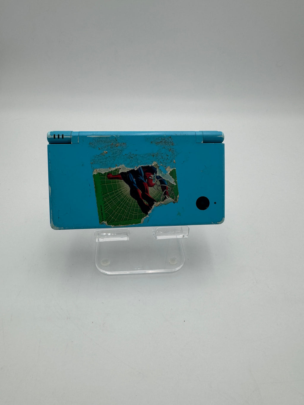 Nintendo DSi (TWL-001) 2008 Handheld Video Game System - Blue- Broken