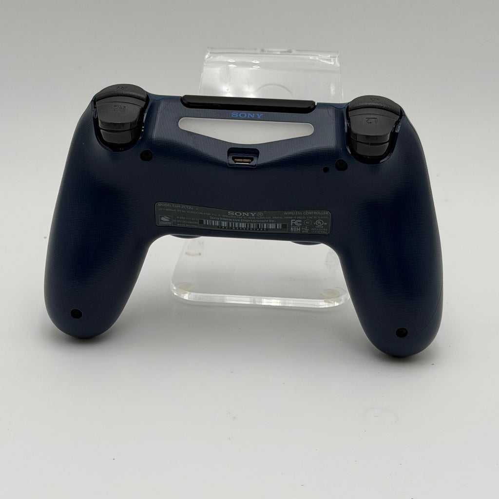 Sony PS4 CUH-ZCT1 Video Game Controller Blue Used - A