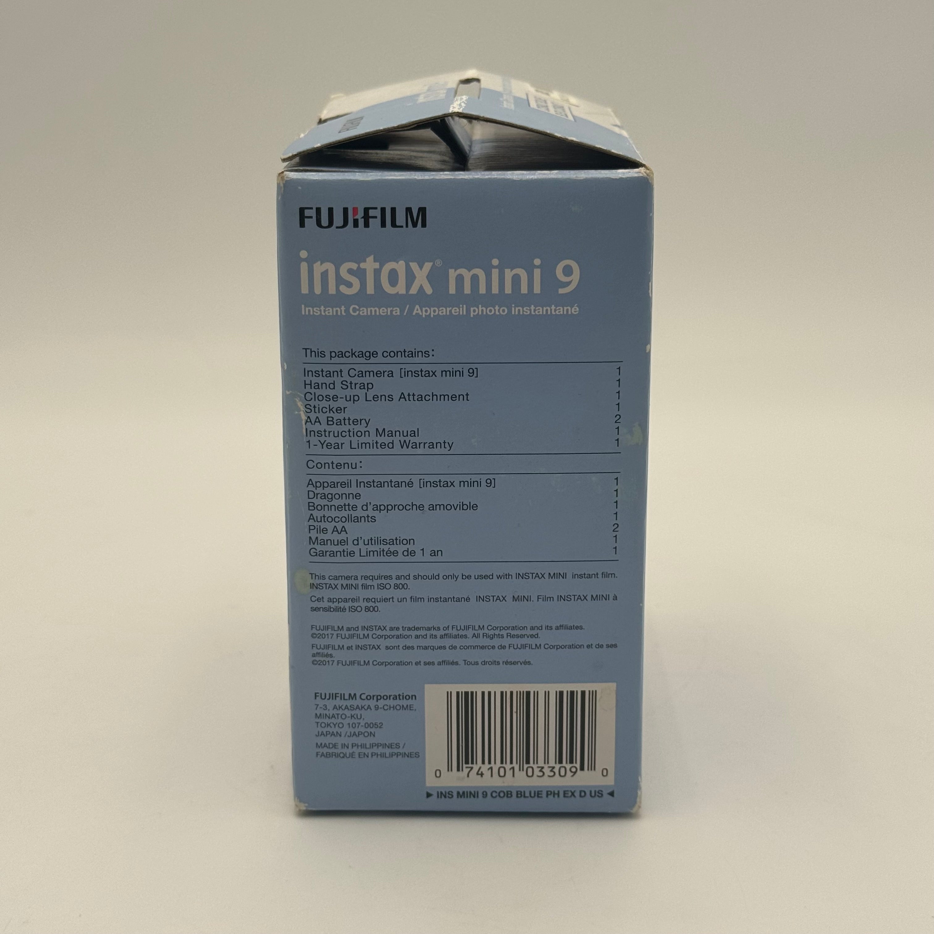 Fujifilm Instax Mini 9 Instant Camera Blue