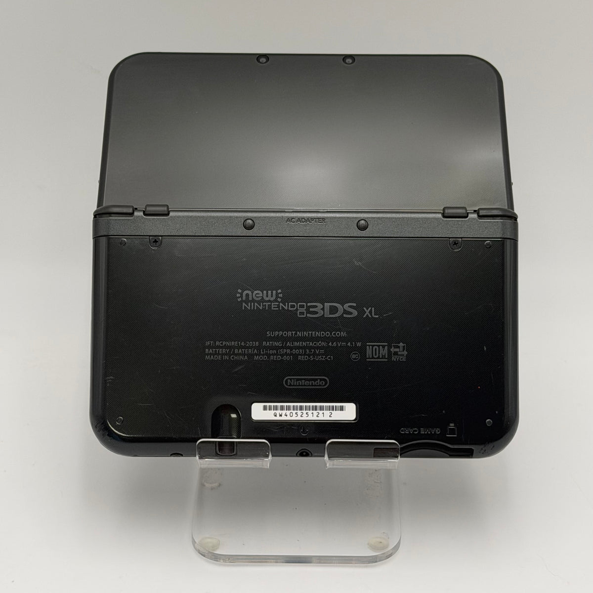 Nintendo New 3DS XL (RED-001) 2014 Black - Broken