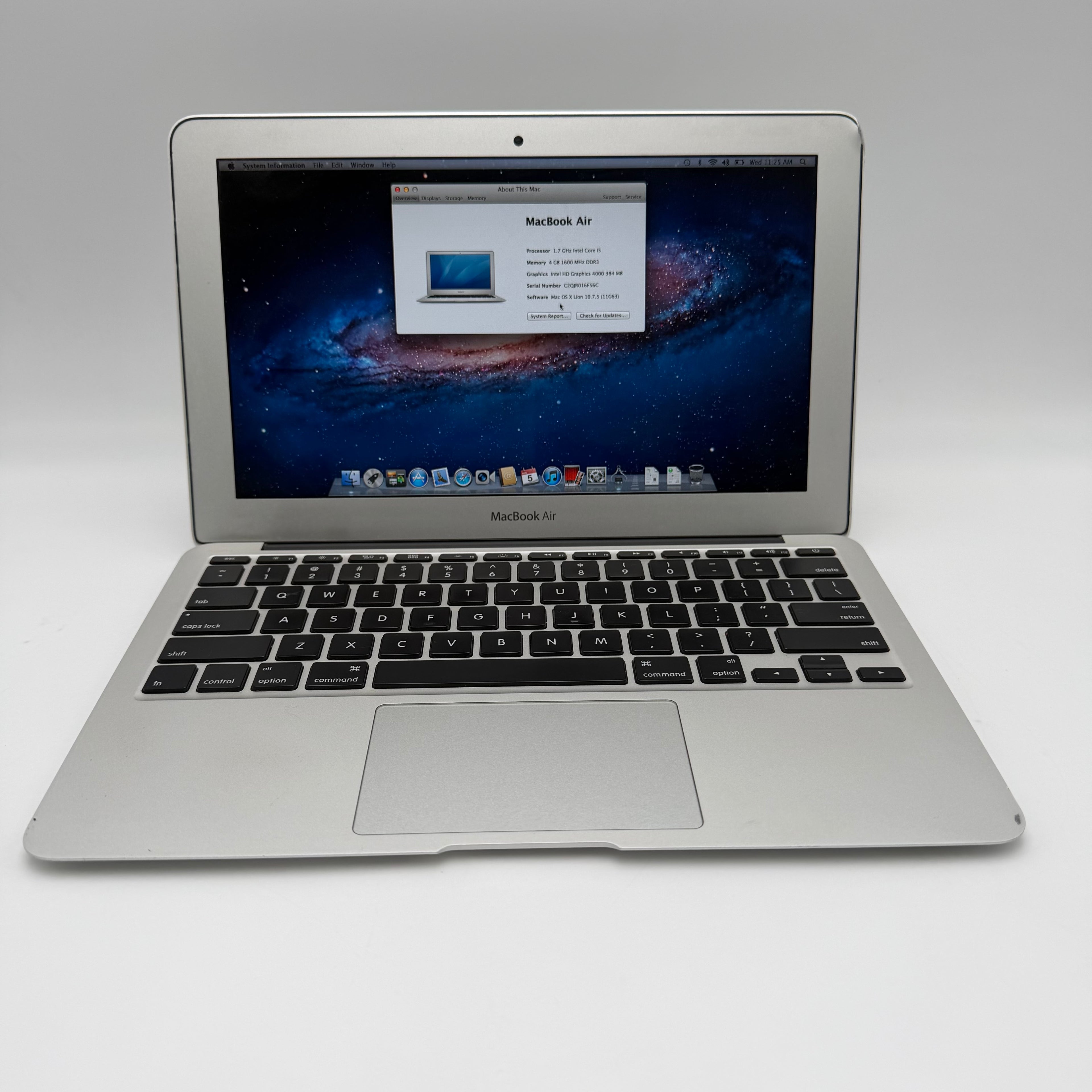 Apple MacBook Air 11" A1465 2012 4GB 128GB Core i5 1.7GHz