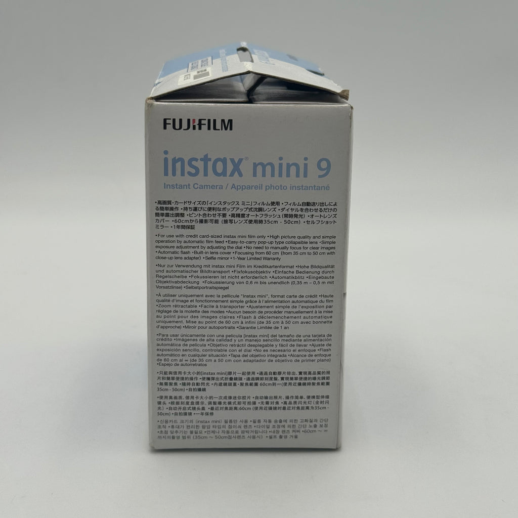 Fujifilm Instax Mini 9 Instant Camera Blue