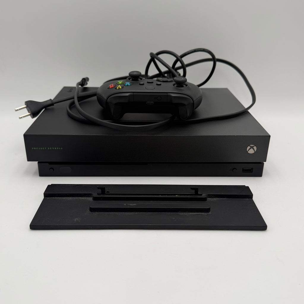 Microsoft Xbox One X Project Scorpio Edition 2017 Black Used - A