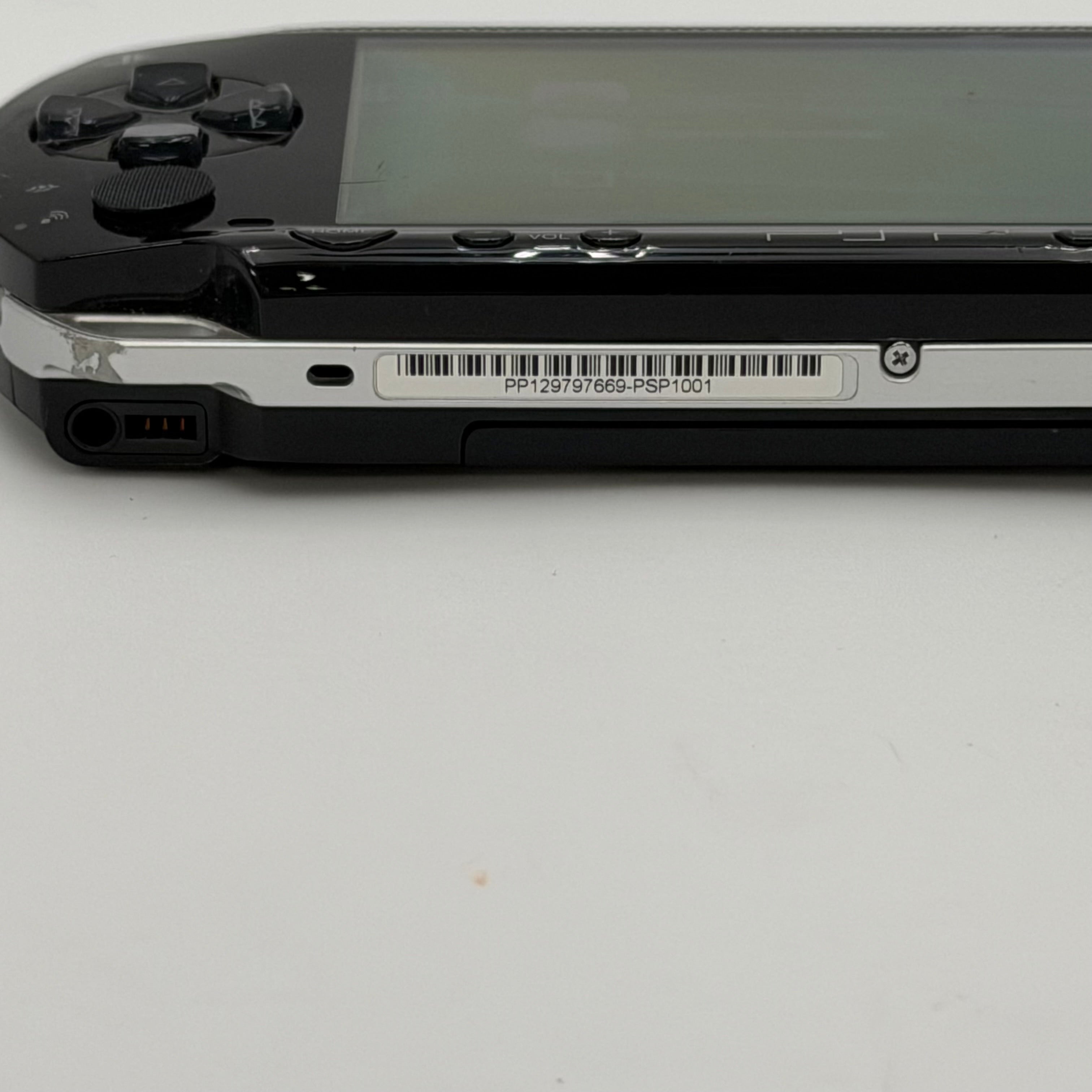 Sony PSP-1001 Black Wi-Fi Handheld Console with Batteries TESTED