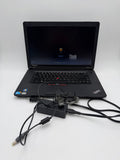 Lenovo ThinkPad Edge Laptop 15-inch Core i5 5th Gen 8GB RAM 500GB Black Broken