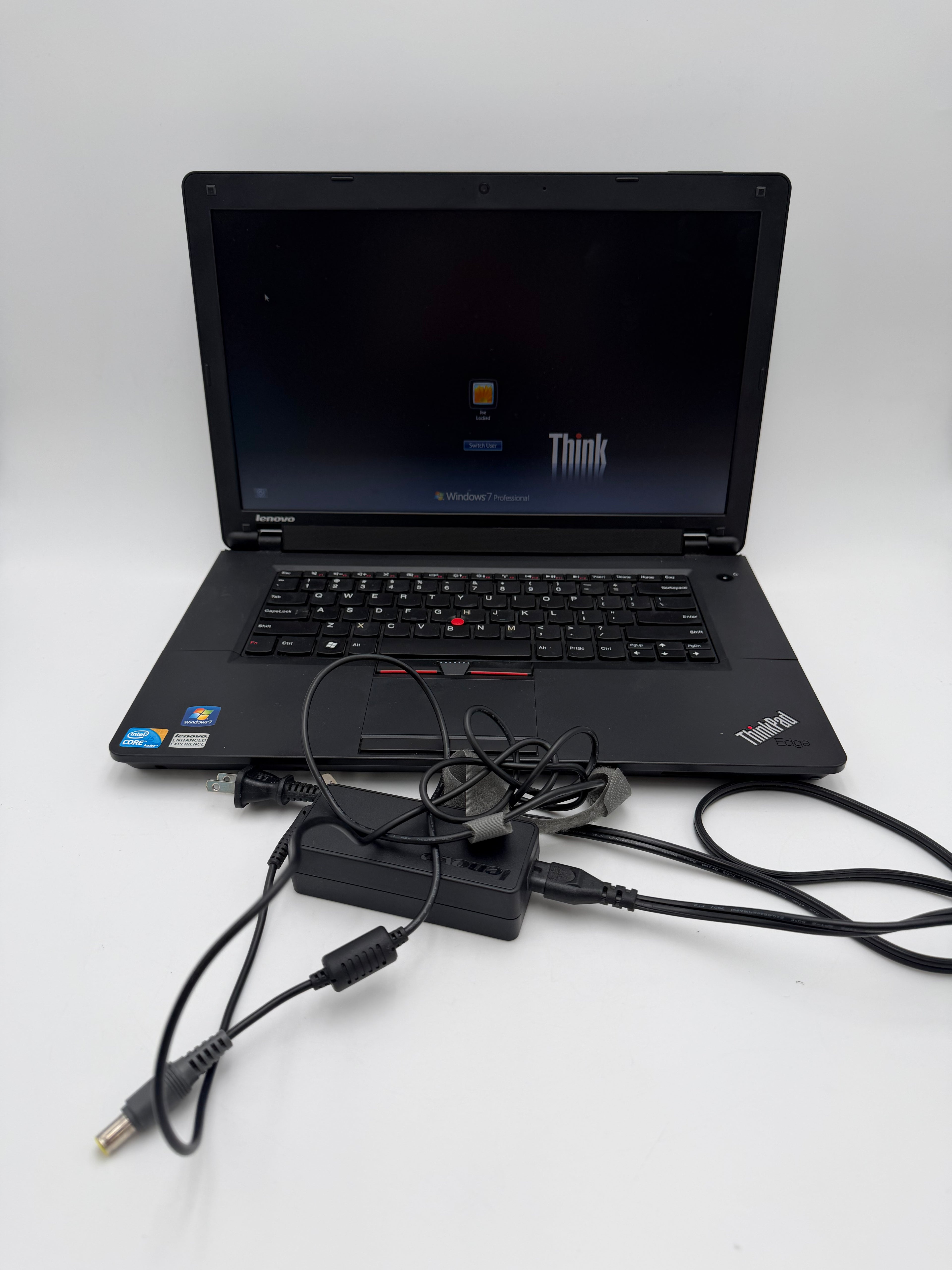 Lenovo ThinkPad Edge Laptop 15-inch Core i5 5th Gen 8GB RAM 500GB Black Broken