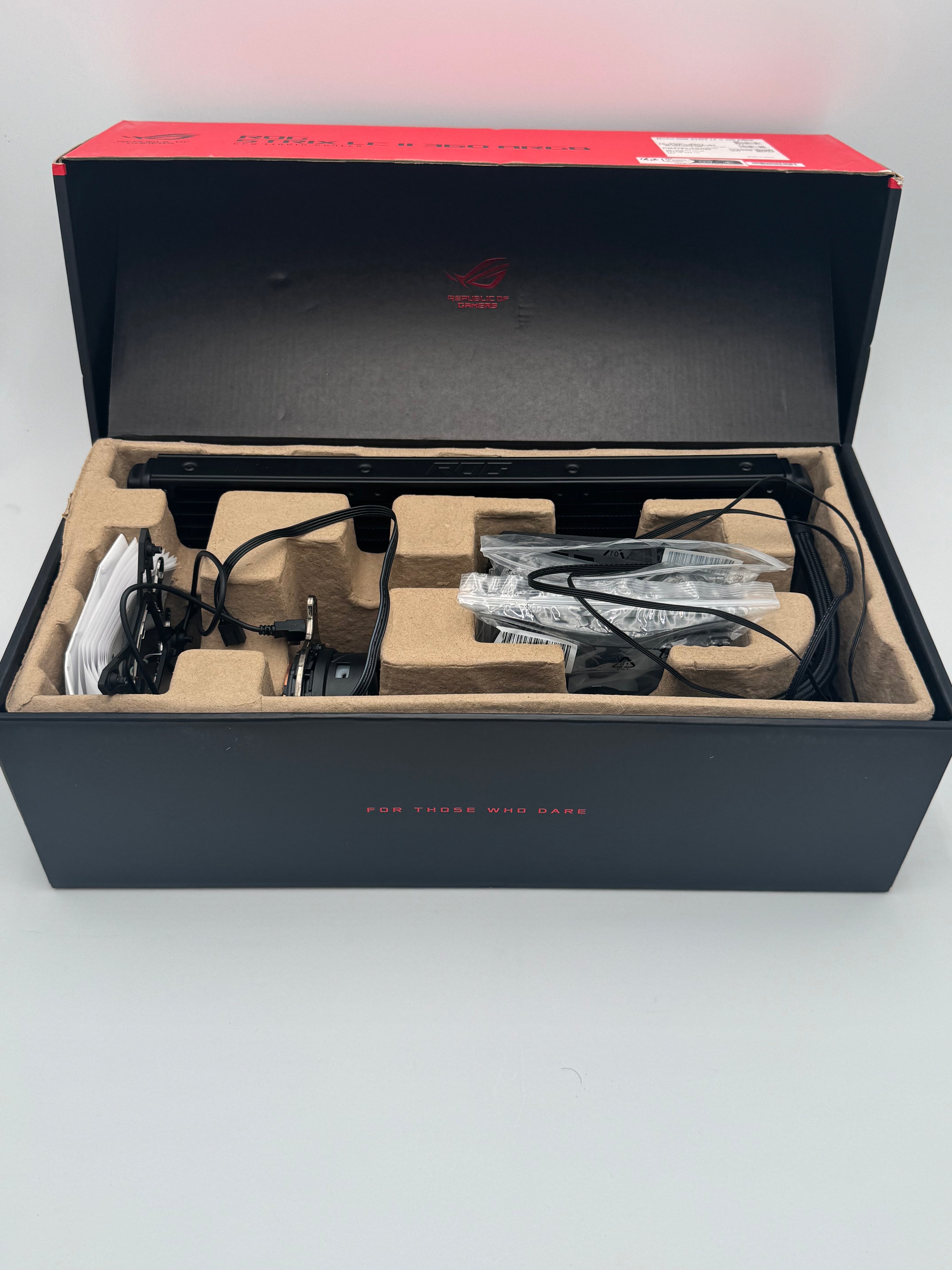 ROG STRIX LC II 360 ARGB CPU Liquid Cooler Black