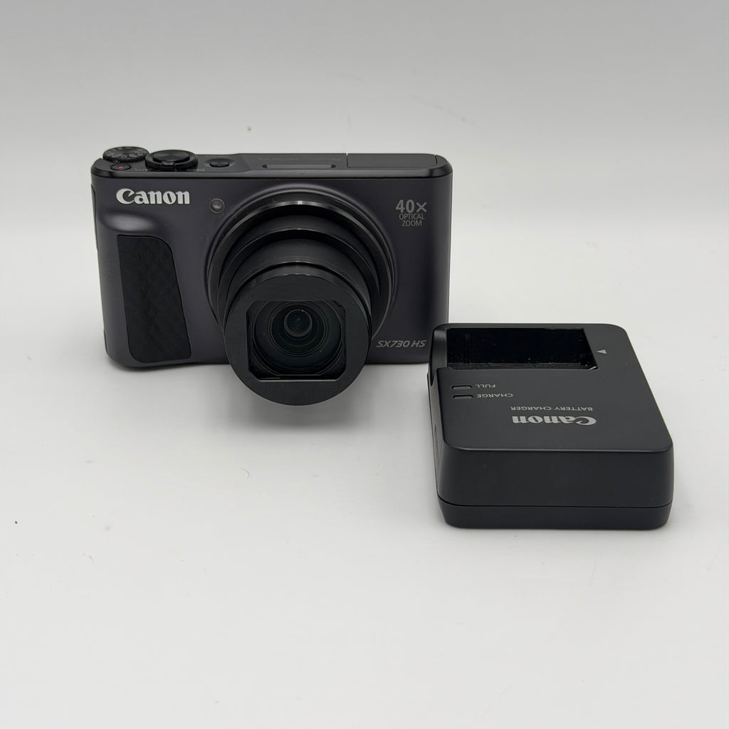 Canon PowerShot SX730 HS Digital Camera Black - Read