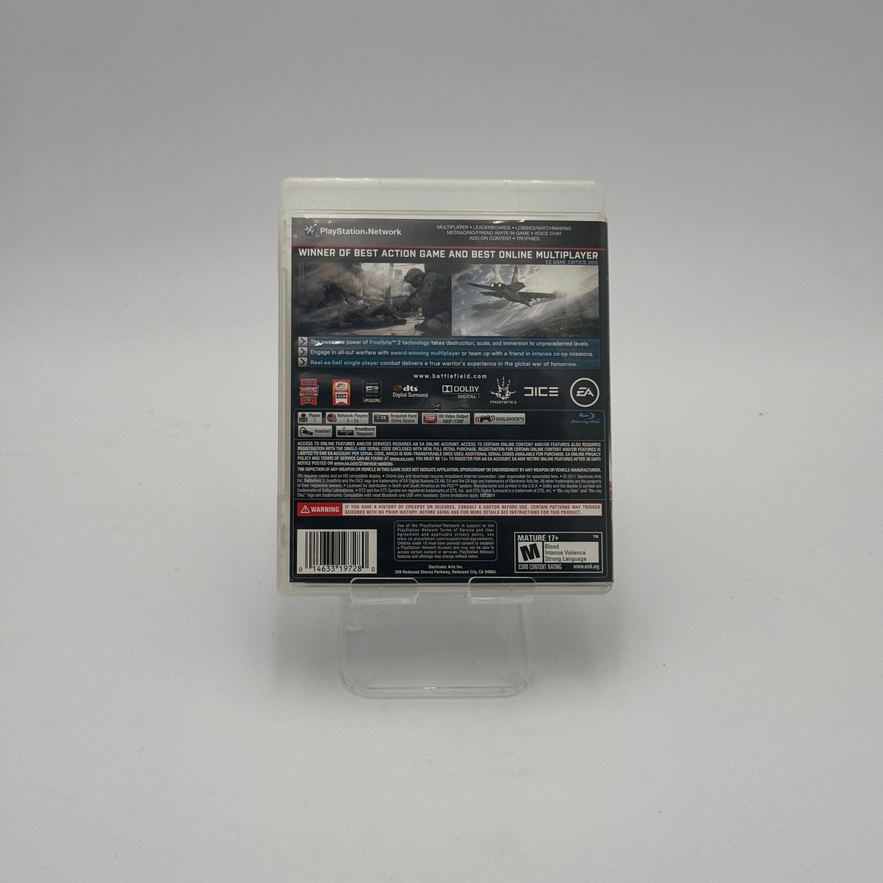 Battlefield 3 Video Game, PS3, Pre-Owned