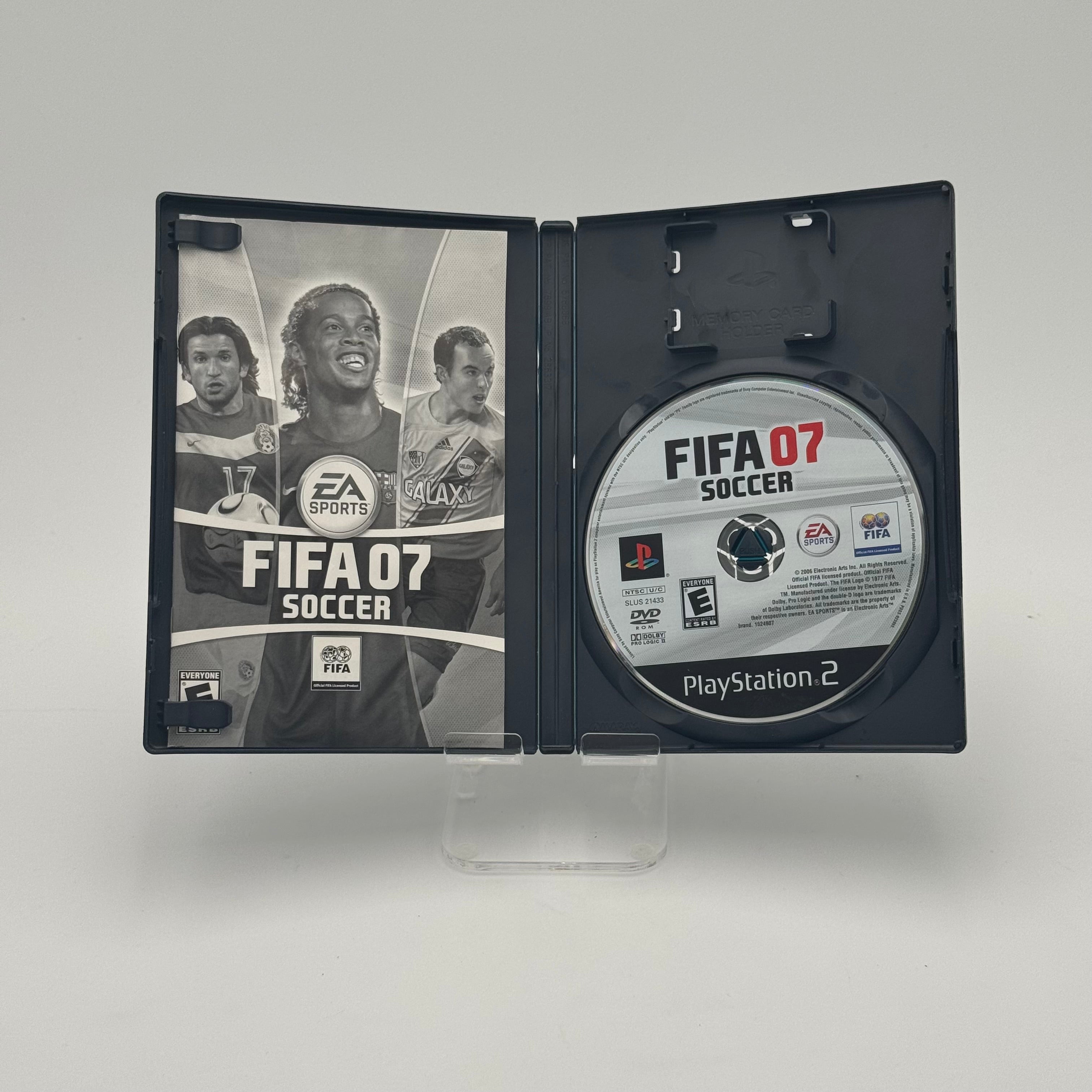 FIFA 07 Video Game, PS2, Pre-Owned
