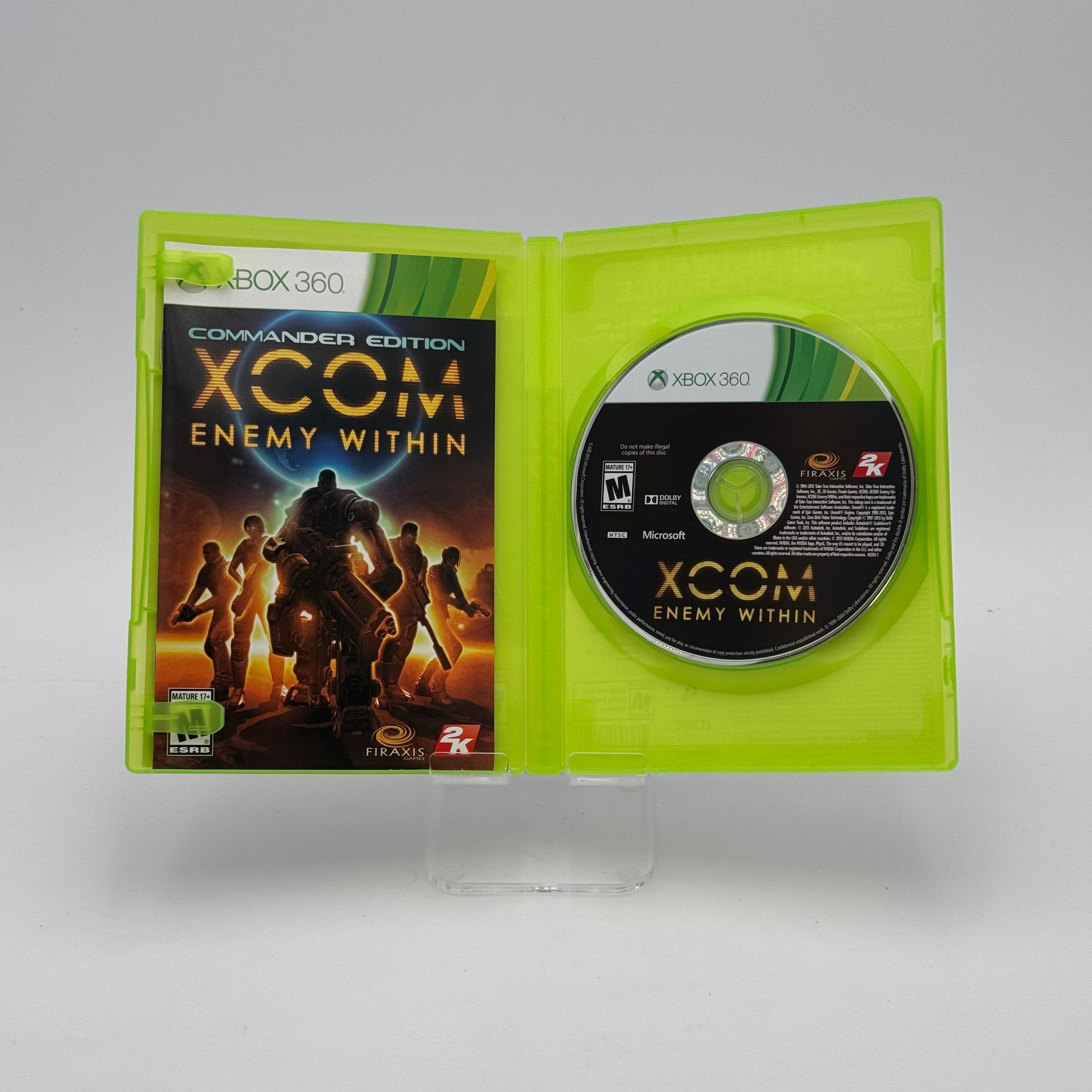 XCOM: Enemy Within Commander Edition, Xbox 360, Pre-Owned