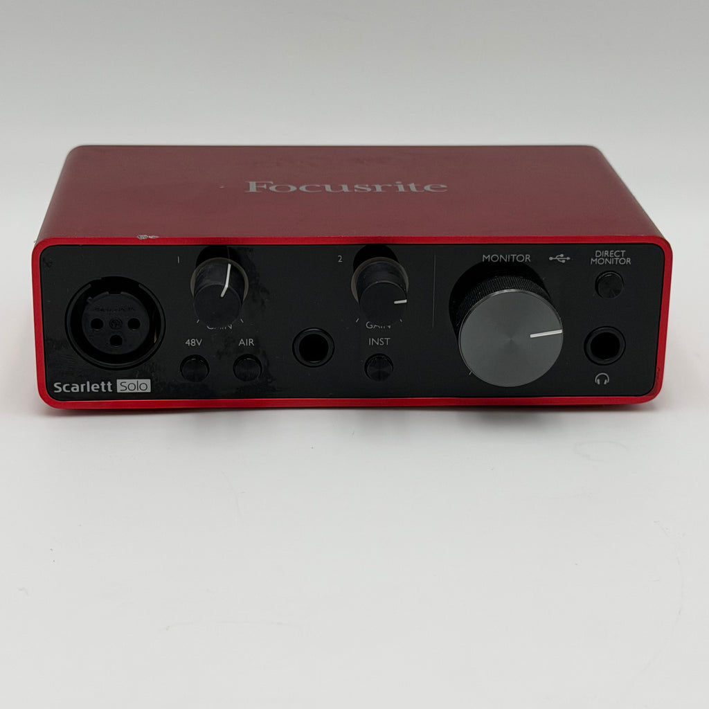 Focusrite Scarlett 2i2 3rd Gen USB Audio Interface 2-In/2-Out Studio Recording