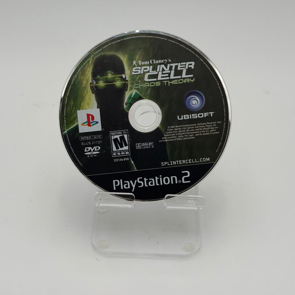 Tom Clancy's Splinter Cell: Chaos Theory - PlayStation 2 Used Video Game