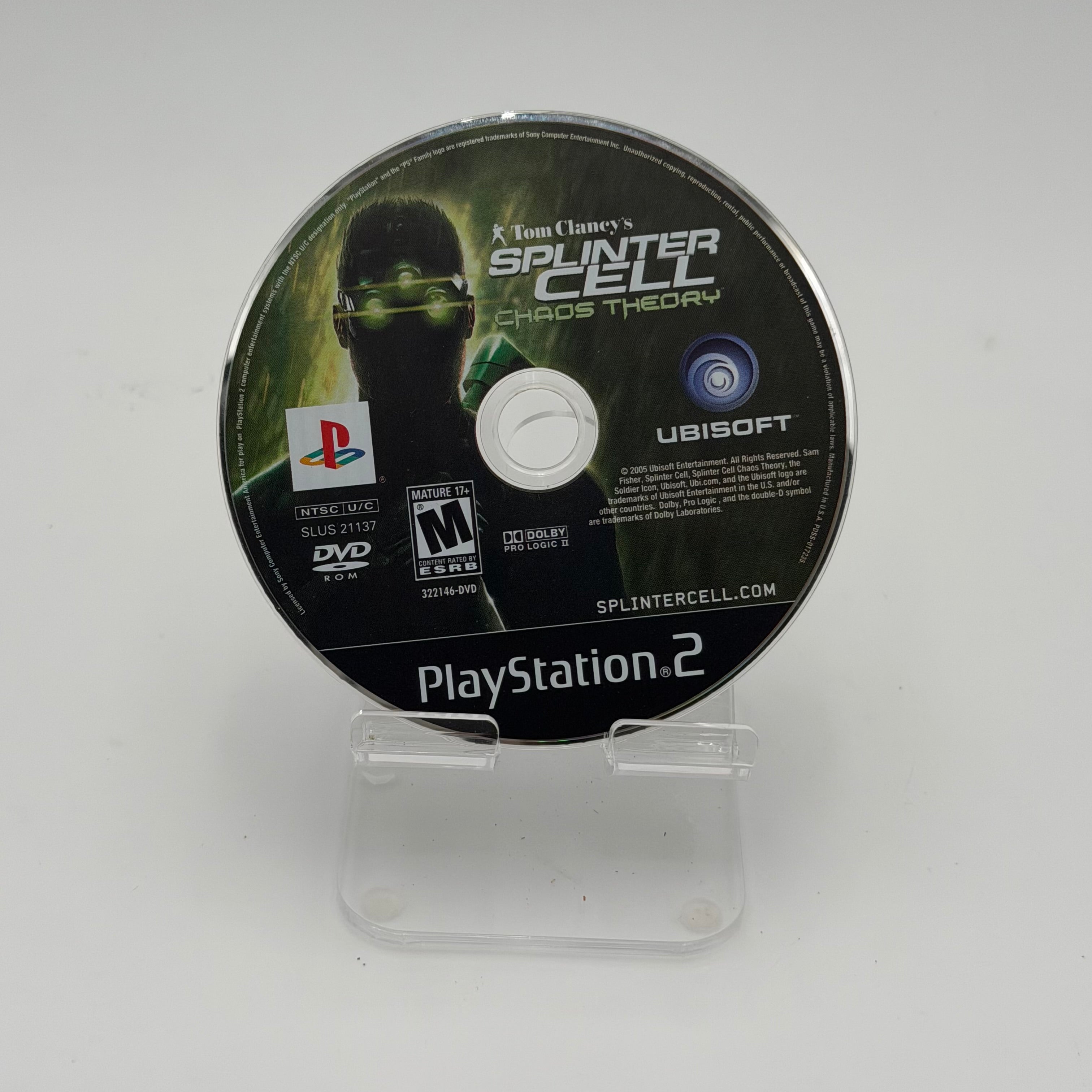 Tom Clancy's Splinter Cell: Chaos Theory - PlayStation 2 Used Video Game