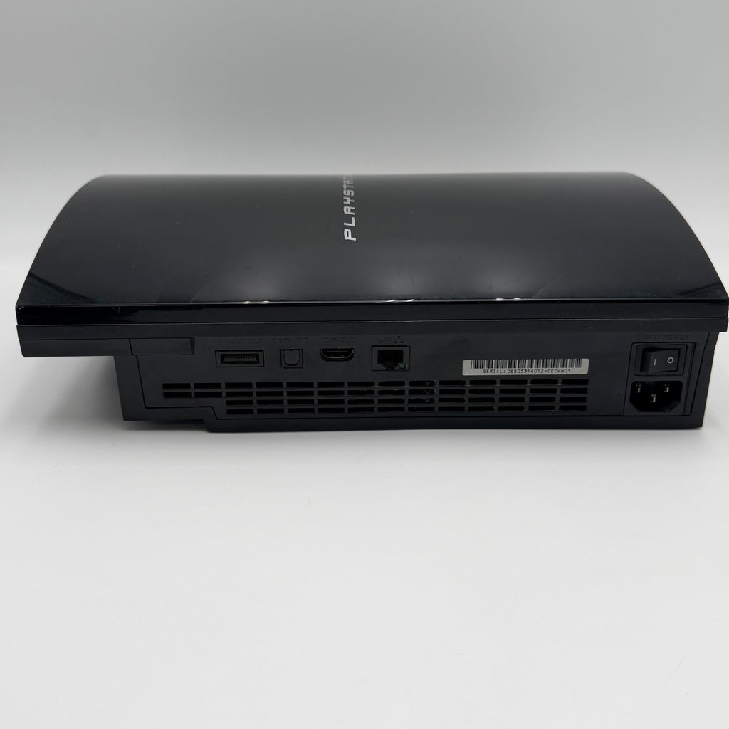 Broken Sony PlayStation 3 CECHH01 Black - Console Only - Power Issue