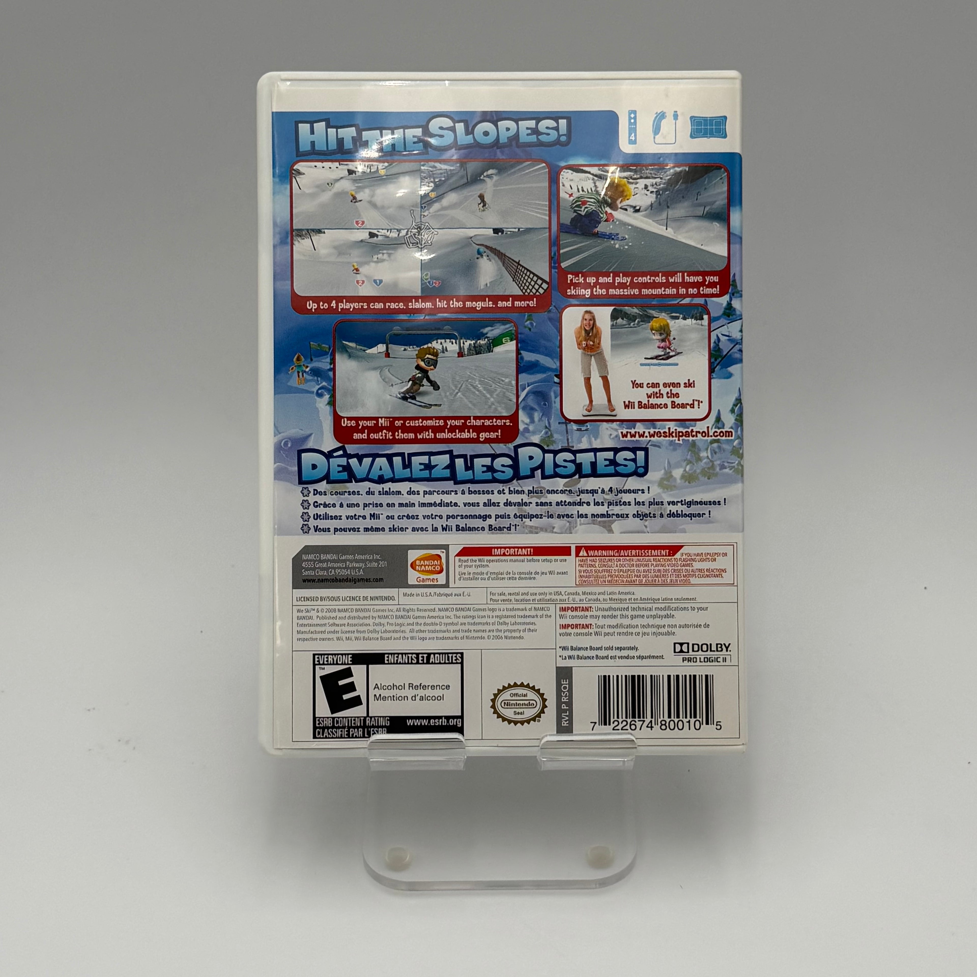 We Ski Nintendo Wii - Used With Box