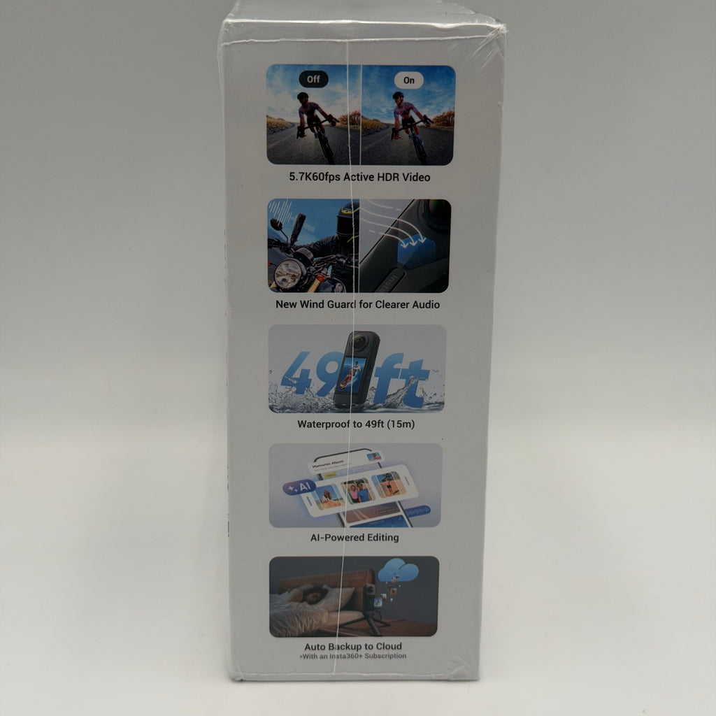 Insta360 X5 (2025) Action Camera Black