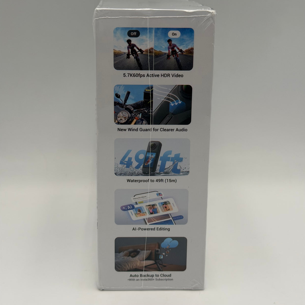 Insta360 X5 (2025) Action Camera Black