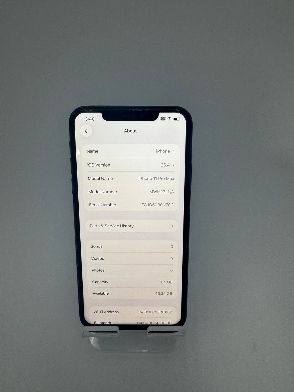 Apple iPhone 11 Pro Max 64GB Green Unlocked - For Parts