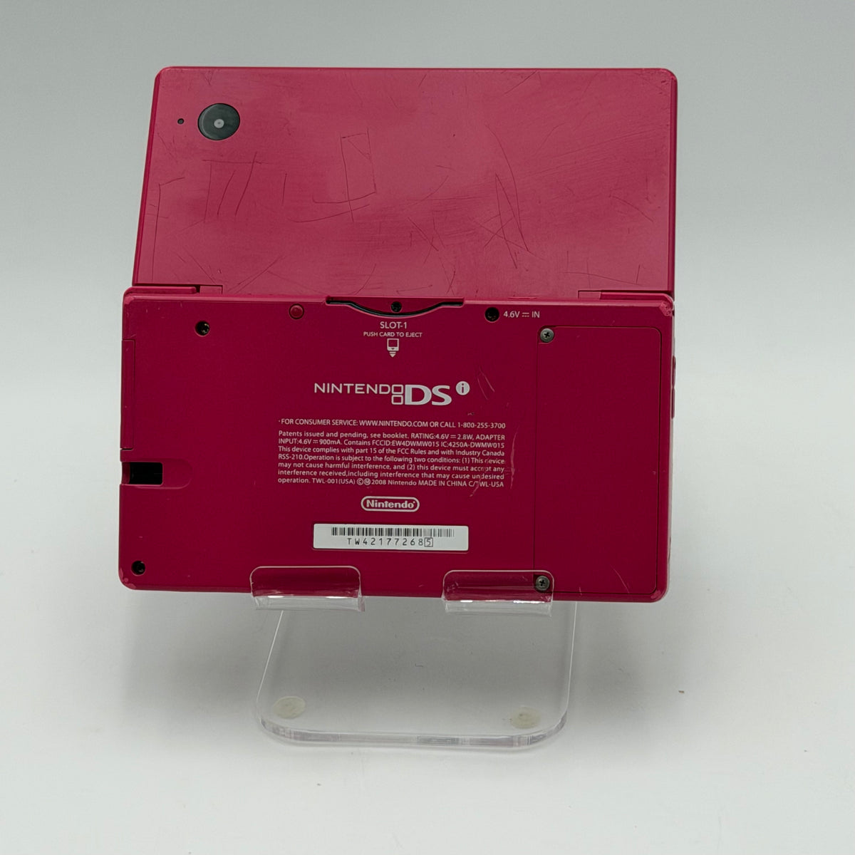 Nintendo DSi (TWL-001) 2008 Handheld Game System - Pink