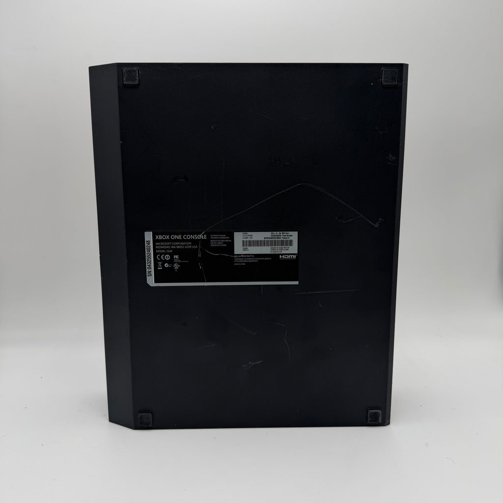 Broken Disc Drive Microsoft Xbox One (1540) 2013 Black 500GB Console 1 Controller Tested